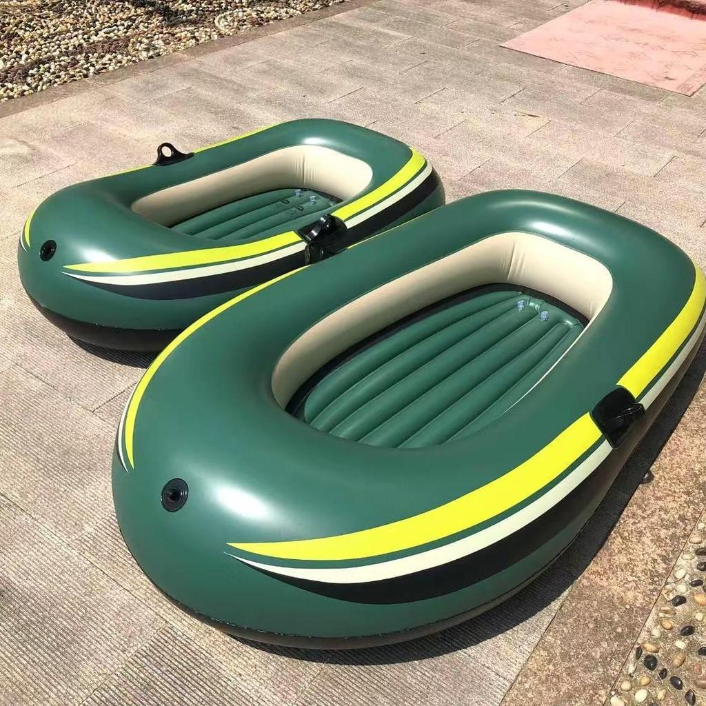 Thickened Inflatable PVC Kayak: Single/Double Air Cushion Boat for Fishing, Paddle Surfing, Rafting, Beach, Children's Use
