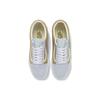 Vans Old Skool Retro Low Top Skateschuhe Unisex Sneaker Weiß Braun VN0A5KRSC30