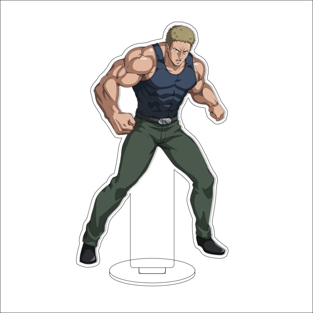 16CM Anime ONE PUNCH MAN Cosplay Acrylic Stand Ornaments Saitama/Tatsumaki/Metal Knight Figure Stand Halloween Gifts