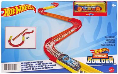 Hot Wheels Track Builder Premium Curve Pack 1 Mini GLC88 [zahŕňa auto]
