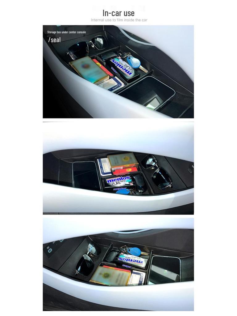 BYD Seal EV Center Console Lower Storage Box Accessories (2022-2024)