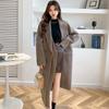 Mocana Retro Maillard Double-Faced Wool Coat