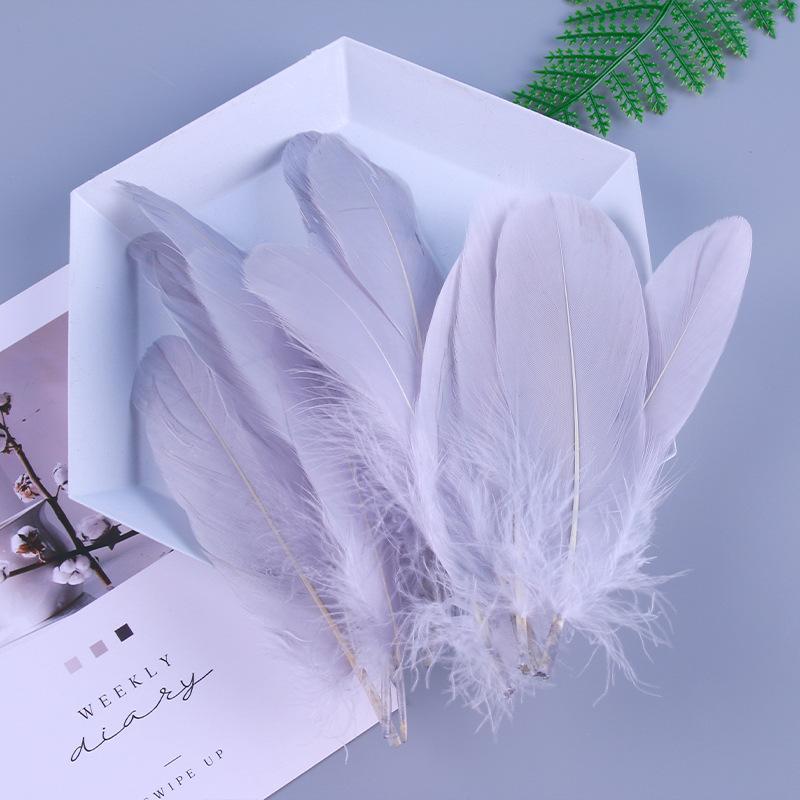 

50 шт. Ракушки Перья Гусиные перья Сделай сам Аксессуары для украшений ручной работы Поделки Игрушки для кошек Декоративные перья