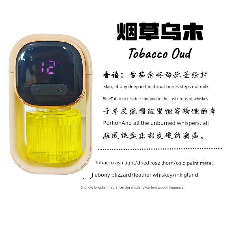 Plug-In Aroma Diffuser Automatic Fragrance Machine for Home Indoor Use, Long-Lasting Hotel Smart Scent Machine Essential Oil Refill Liquid