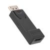 1080P High Purity Oxygen Free Copper Black PBS Shell DP Male To HDMI Female Adapter