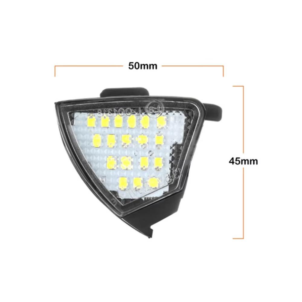Led Under Side Mirror Puddle Light Module Lamp For VW Golf 5 GTI MK5 MKV Passat B6 CC Eos Golf 5 6 Variant Sharan MK2 7N