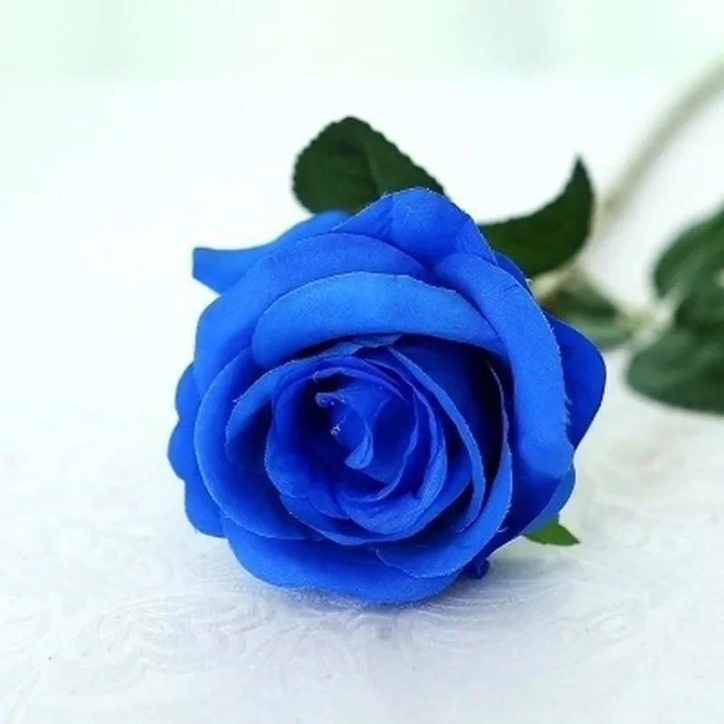 5 stk Kunstig Blomst Flanellrose Falsk Blomst Bryllup Hjemmedekorasjon Kunstig Blomsterdekorasjon Valentinsdagsgave 51cm