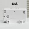 Modern Minimalists Design Electronic Clock Large Screen Display Indoor Thermometers Hygrometer Wall Mountable Tabletop