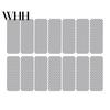 Reflective Vehicle Decals 14Pcs 3x8cm Warning Strip Tape Car Bumper Stickers Strips Secure Reflector Styling Accessories Nighttime Safety