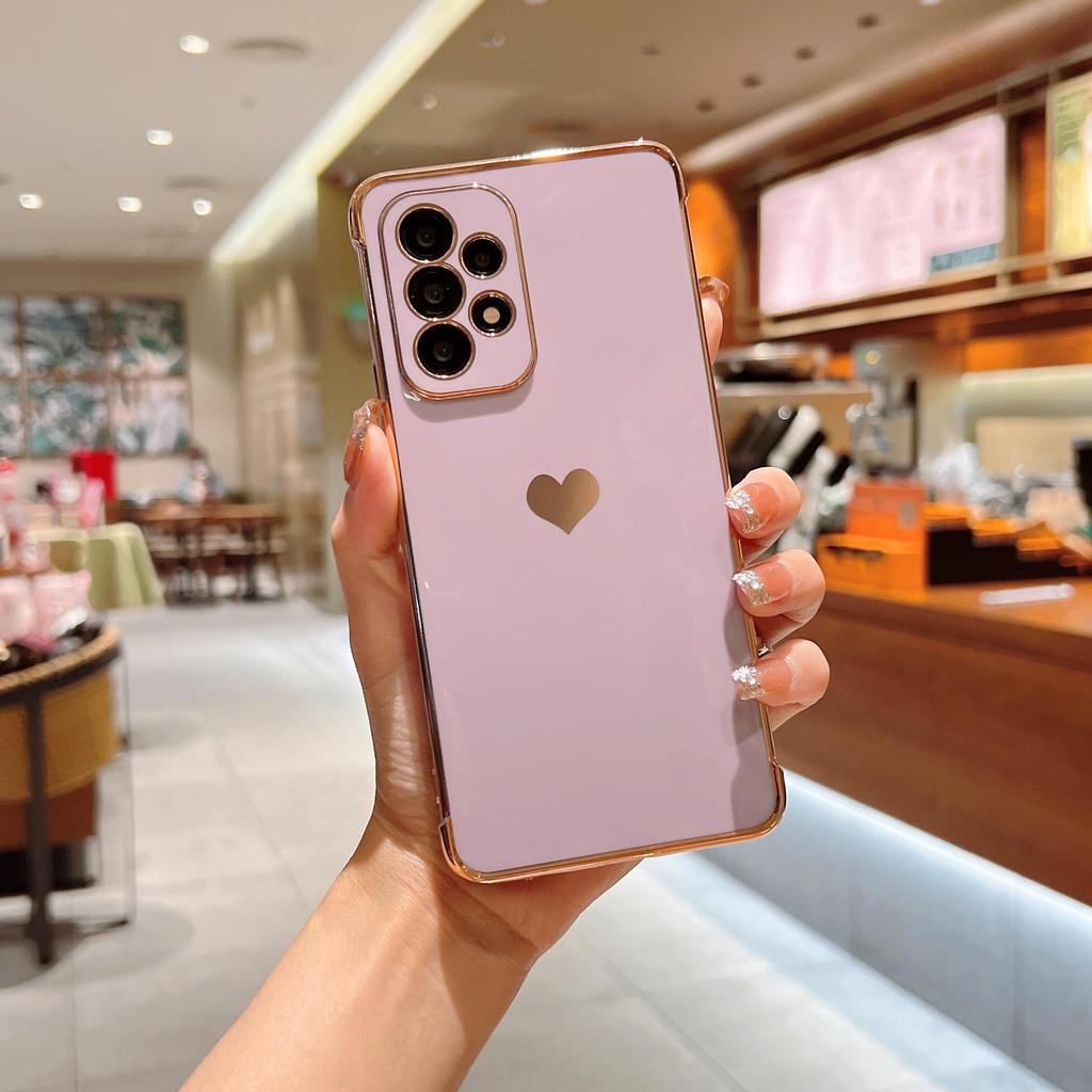 Samsung A53 Heart Phone Case, Drop-proof and Compatible with Galaxy A13