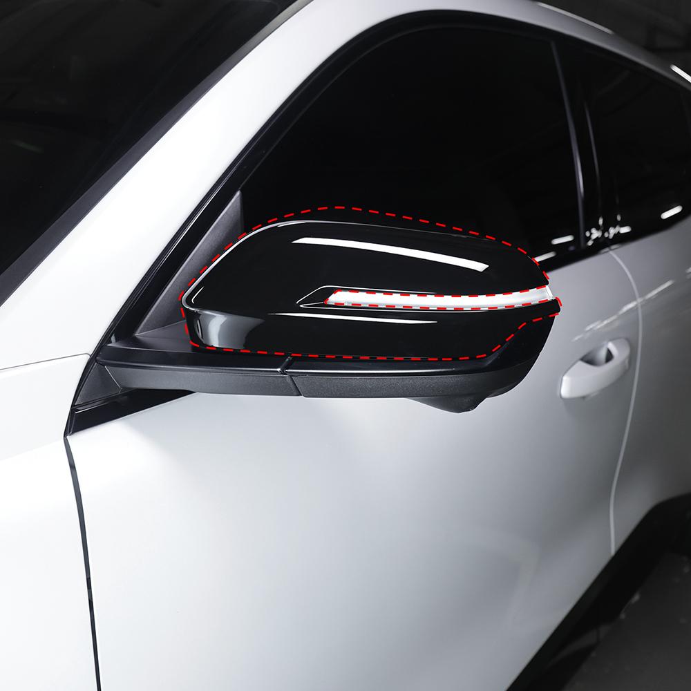 Car Rear View Mirror Cover Side Mirror Trim Frame ABS Material Suitable For Renault Filante 2026 2027 Exterior Accessories