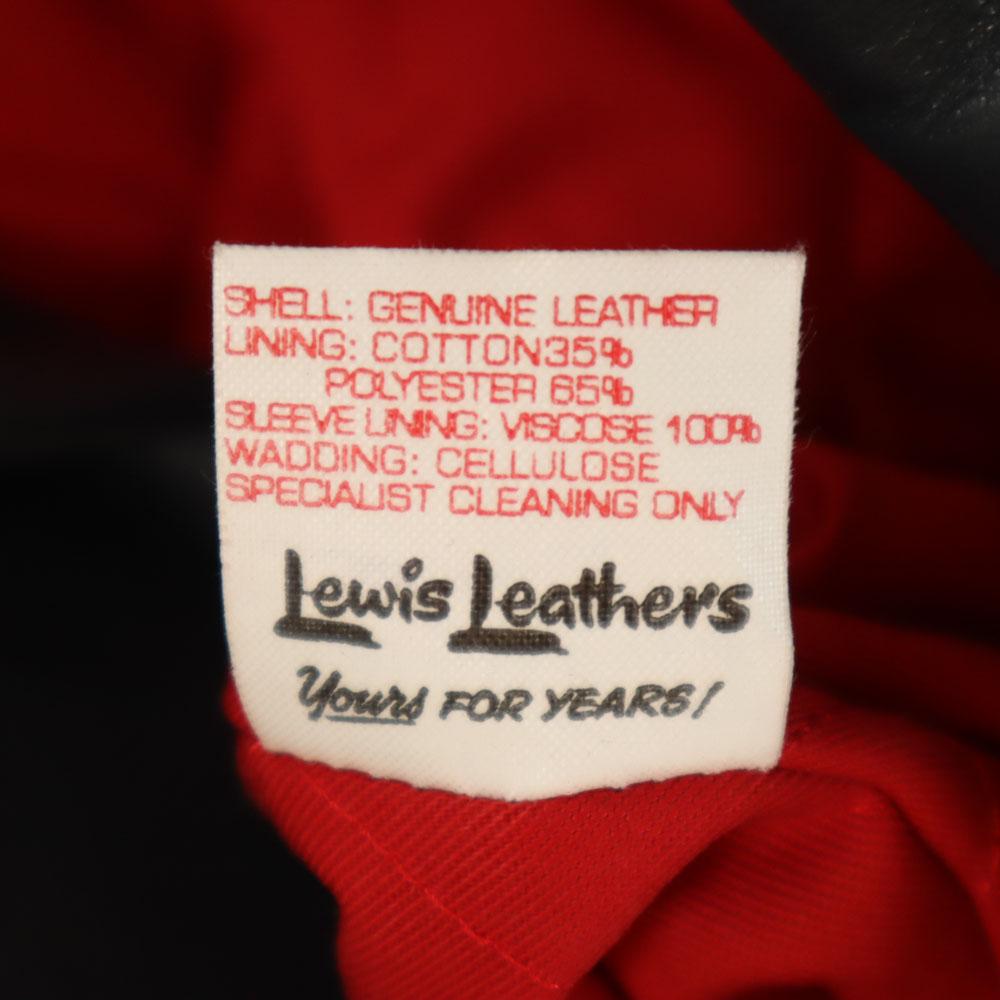 Lewis Leathers Lightning 391 Made In England Double Riders Jacket Men's Used