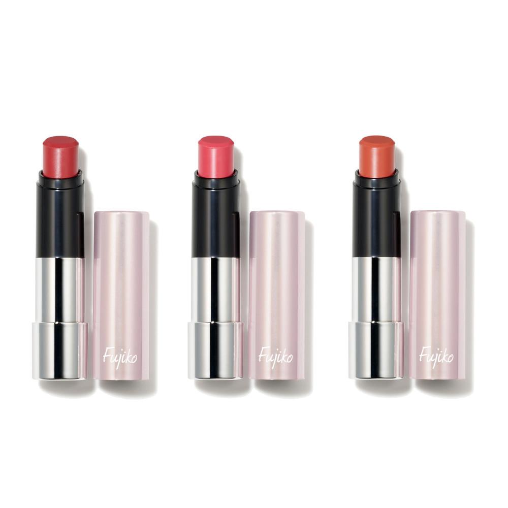 Fujiko No Look Lip 01 Rose  02 Pink  03 Beige 41g