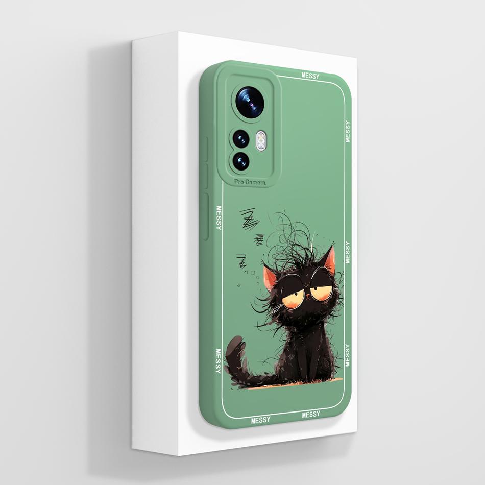 

Для Xiaomi 12 Pro Lite 12X Чехол Художественная Роза Мягкий Высококачественный Корпус из Жидкого Силикона Для MI12 Противоударная Задняя Крышка Funda Xiaomi 12