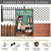 Vintage Laundry Room Metal Wall Sign 8x12 Inch Iron Art Home Decor