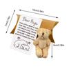 Mini Plush Bear Bear Hugs Bear Ornaments Cute Small Pocket  Home Decor