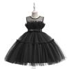 Children's Halloween Bowknot Mesh Princess Dress for First Birthday