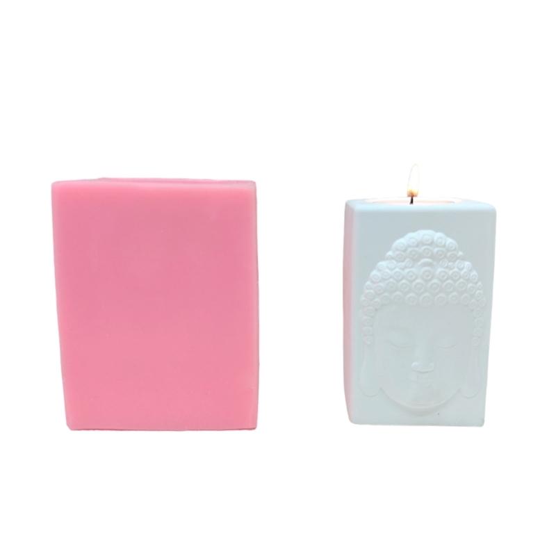 Vase Silione Molds for Room Decoration, Striped Silicone Tealight Holder Molds for Tealight Holder Candlestick Stand
