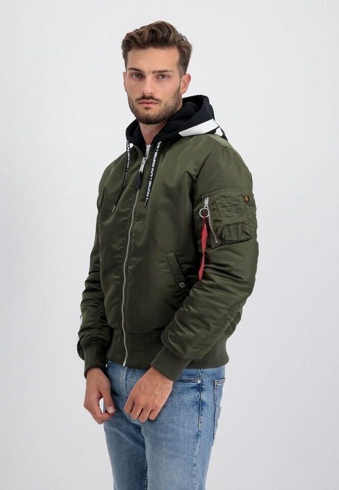 Winter Jacket Alpha Industries MA-1 Zip Jacket (118101) Ma-1p Jacket (118101) Green