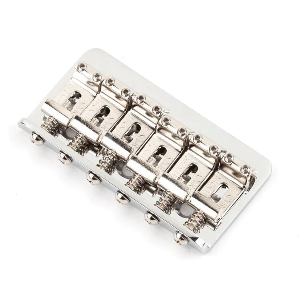 Fender 6-Saddle Hardtail Classic/Standard Series Bridge Assembly (Chrome)