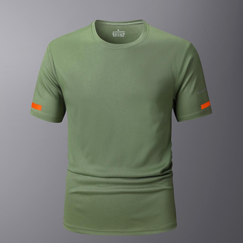 Men's Summer Outdoor Sports T-shirt Men's Thin Training Short-sleeved Casual Quick-drying Fitness T-shirt