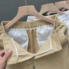Washed Cotton High-Quality Men's Trendy Summer Shorts - New White Japanese Style