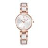 Imitation Ceramic Medieval Watch, Simple Temperament Disc Quartz Watch, Waterproof Women'S Quartz Watch