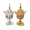 Creative Middle Eastern Gift Middle Eastern Golden 220V Electric Censers Metal Bakhoors Burners Safe ,Not Have Flame