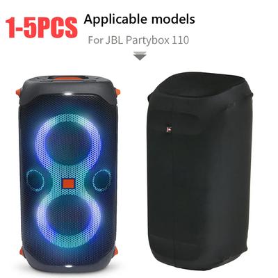 1-5 Pièces Housse Anti-poussière pour Haut-parleur pour JBL Partybox 100/110 Housse de Protection Haute Élasticité Boîtier Anti-poussière pour Haut-parleur JBL Partybox 100/110