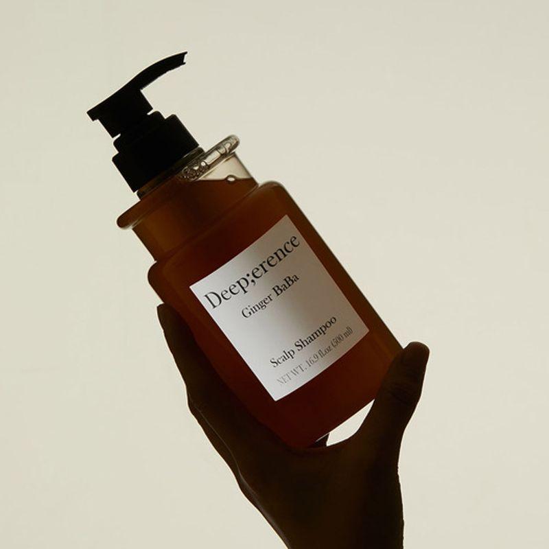 Deeperence Ginger Baba Scalp Hair Care Duo Set (Shampoo + Treatment)
