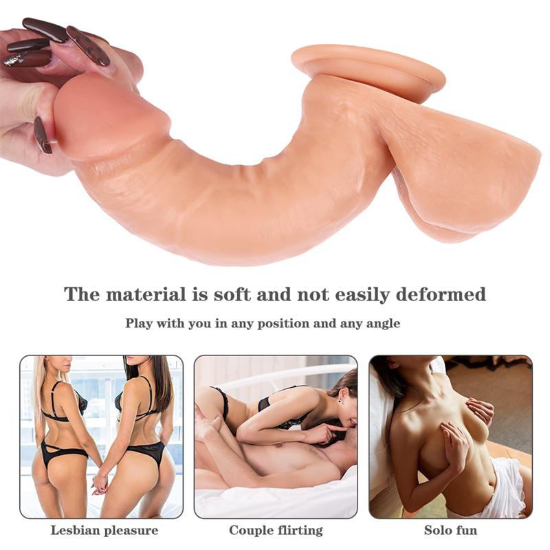 Masturbator dla kobiet Sypialnia Realistyczne Dildo Produkty dla dorosłych