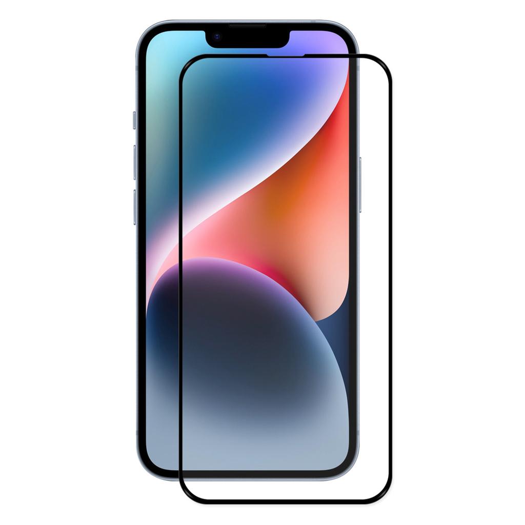 For iPhone 16e Screen Protector Silk Printing Full Glue Tempered Glass Screen Film