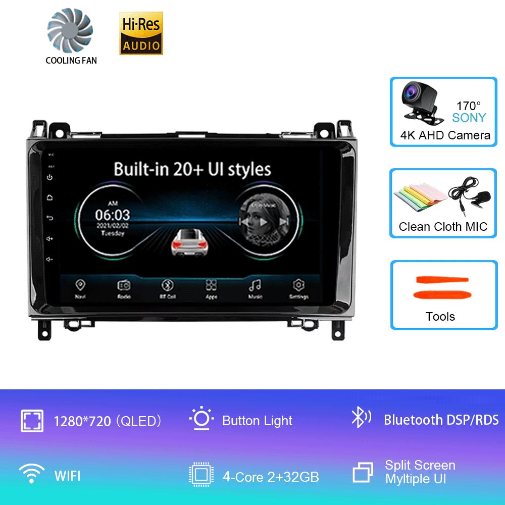 

Android 14 Автомобильное радио для Mercedes-Benz B-Class T245 2005 - 2011 Мультимедийный видеоплеер Навигация стерео Нет 2din 2 din dvd CHINA