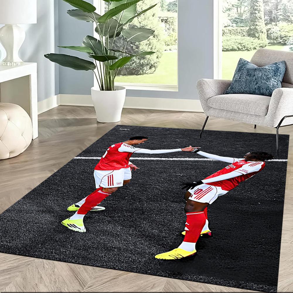 Arsenal Area Rug Perfect for Decorate room Hallway Foyer Dining Room Antislip Carpet Anime Office Decor Perfect Gift for Women/Men