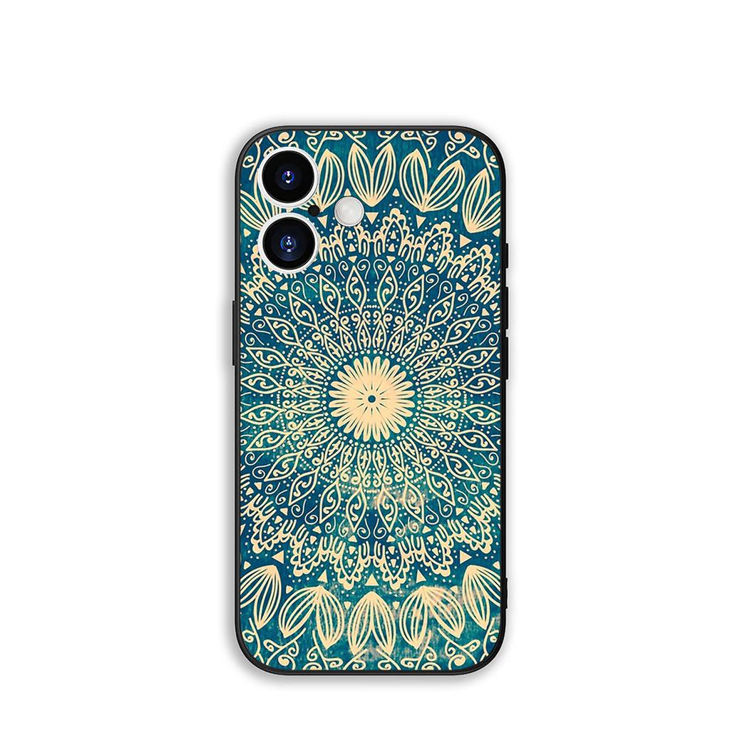 For Xiaomi Redmi 15C 15 A4 A5 9A 9T 10A 10C 9C NFC Note 11 9 8 10 Pro 8T Phone Cover Case Floral Paisley Mandala Flower Texture