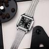 Light Luxury Small Square Watch, Simple Temperament Pointer Women'S Watch, Exquisite Fashion Niche Design, High-End Quartz Watch