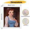 Disney digital oil painting art painting kit Belle Princess manual diy painting for home decorations