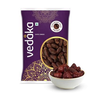 Vedaka Dried Dates (Chuara) - 1kg | Sukha Khajoor | Natural Sweetener