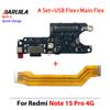 11Pcs, Fast Charger Main Charging Port Board For Xiaomi Redmi Note 11 Pro Plus Note 11 Pro Motherboard Connect USB Dock Flex