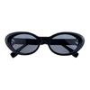 Fendi Full Frame Design Acetate Oval Sunglasses Women Sunglasses Black FE40140U-5301A