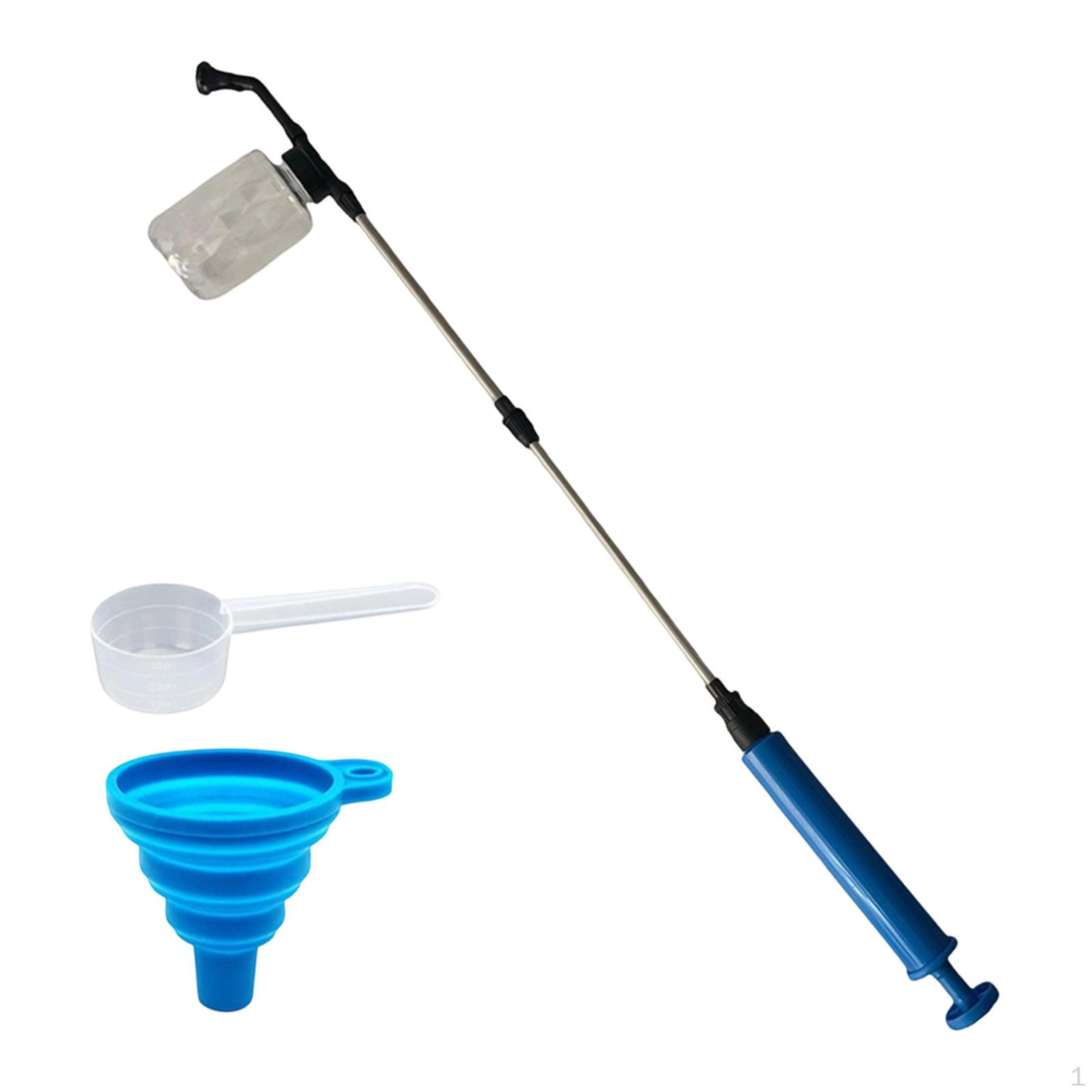 Инструкция по применению разбрасывателя диатомовой земли, садового разбрасывателя порошка, телескопическая ручка 100ml