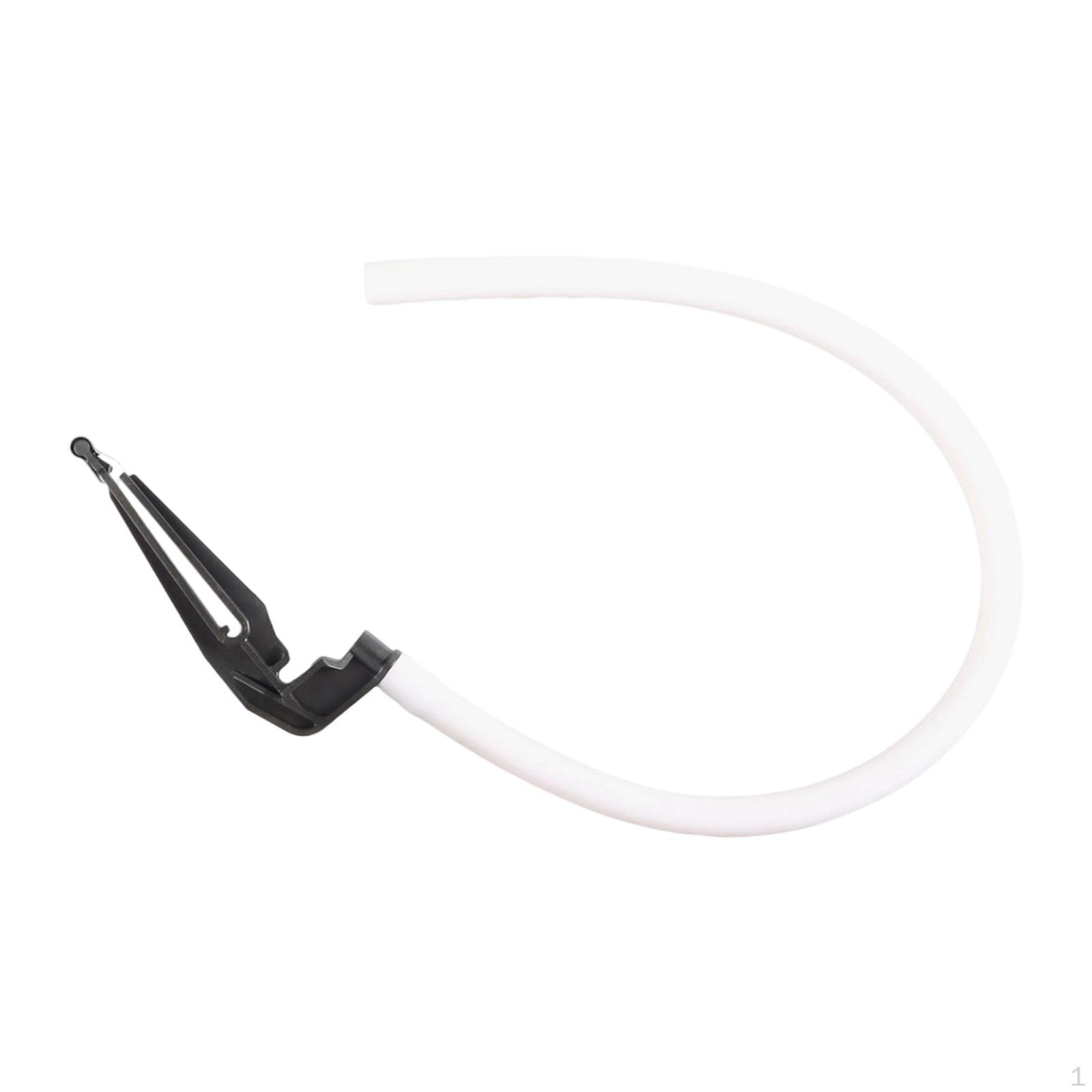 

Toilet Refill Hose And Clip, Repair Kit, Water Saving, for Most Other Valves, to Be Installed білий