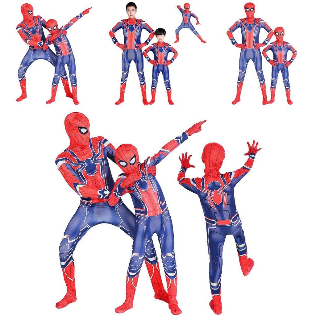 Wspaniały kombinezon Iron Spider-mana Petera Parkera z Avengers: Endgame dla dzieci