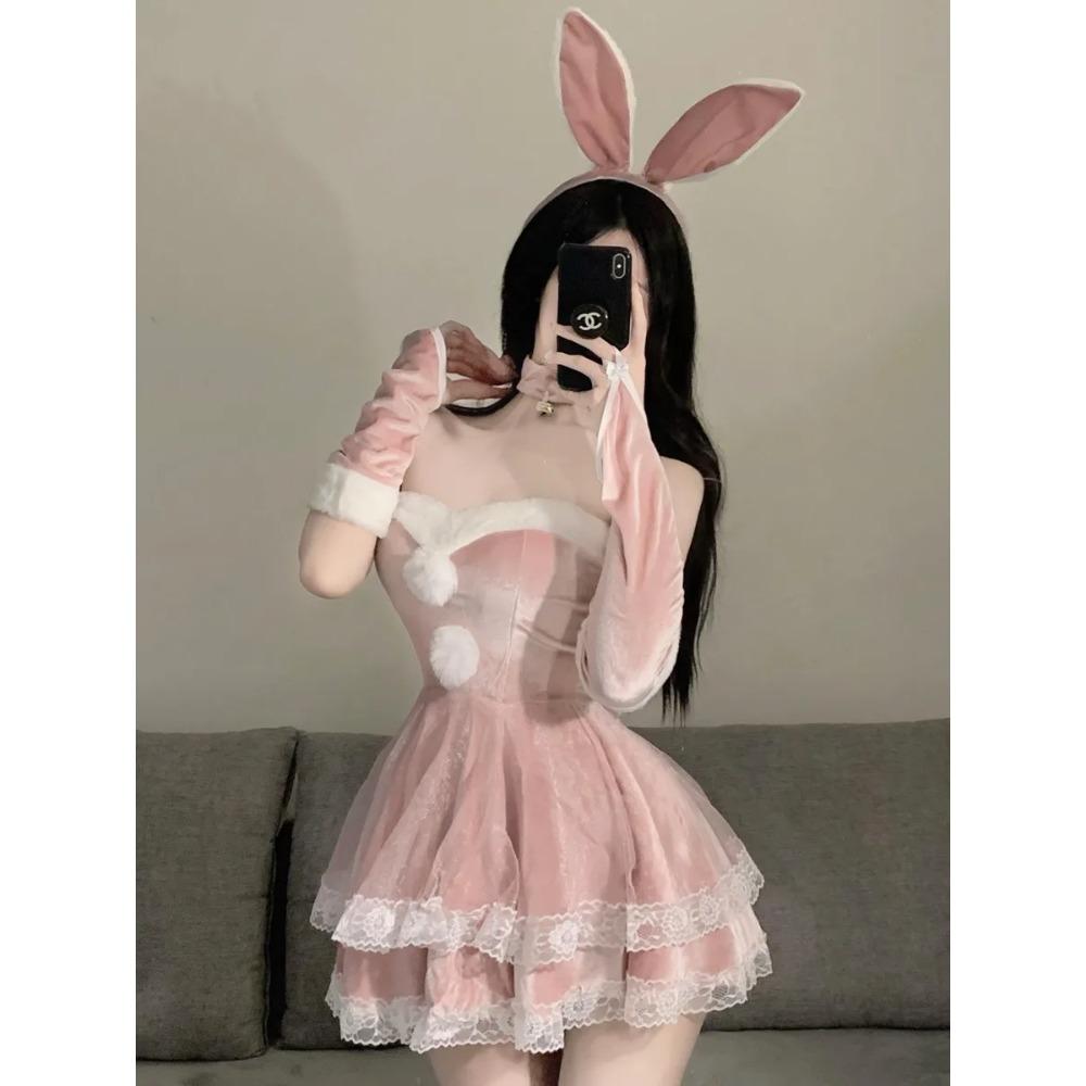 Role Playing Anime Games Cosplay Sexy Costumes for Women Lingerie Bodysuit Bathing Suit Open Crotch Costumes Nurse Bodysuit Girl