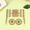 1pc 1:12 Dollhouse Miniature Simulation Assembled Cart Model Furniture Accessories For Doll House Garden Decor DIY Accessories