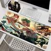 Big Mouse Pad Gamer Carpet Hd Print Oone Ppiece Zoro Anime Extended Desk Mat Pc Computer Gaming Accessories Antifray Mousepad