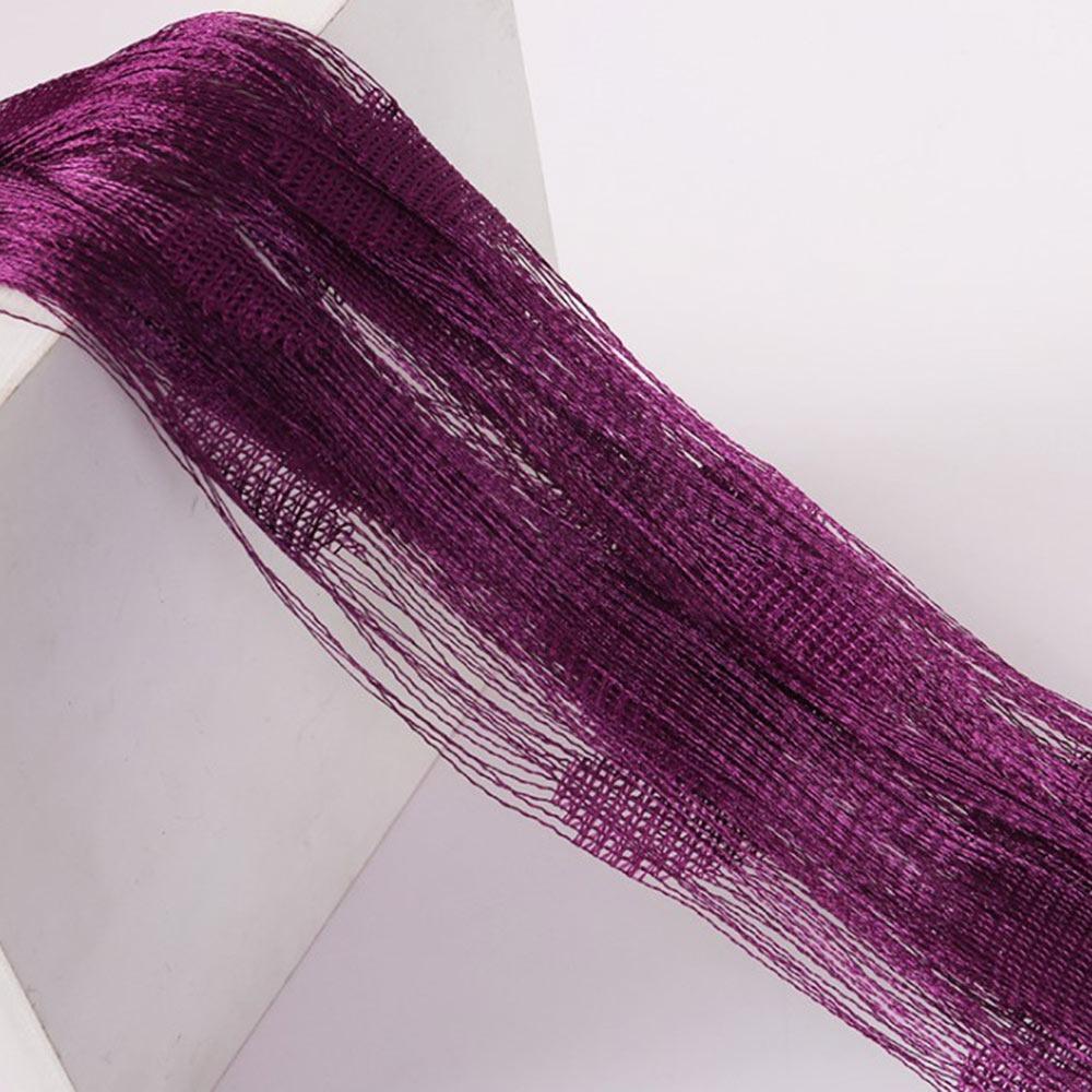 Simple 100x200cm Line Curtain Colorful Heart-shape Cord Curtain Tassel String Curtain Living Room Decoration