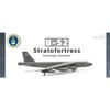 Repülőgép Modellek B-52 B-52H 1/200 Méretarányú Amerikai Hadsereg B52 Stratégiai Bombázóvadász Felnőtt Gyermek Repülőgép Játékok Kiállításhoz