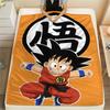 Coperta in Flanella con Stampa Personaggi Dragon Ball, Alta qualità Confortevole per Tutte le Stagioni, Arredamento per la Casa, Calore e Comfort, Perfetta per Regali di Natale