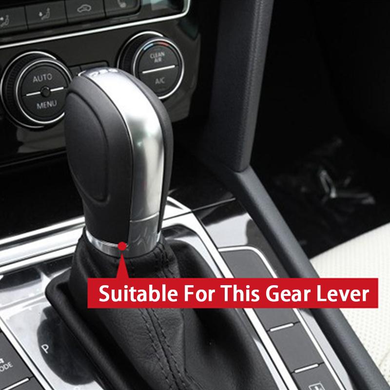 2026 Hot For VW VOLKSWAGEN Metal  R Rline Logo Gear Head Shift Gears Cover Sticker For VW volkswagen R line Bora Tiguan Golf GTI